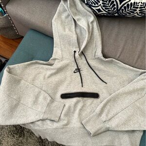 Nike Gray Hoodie Sweatshirt